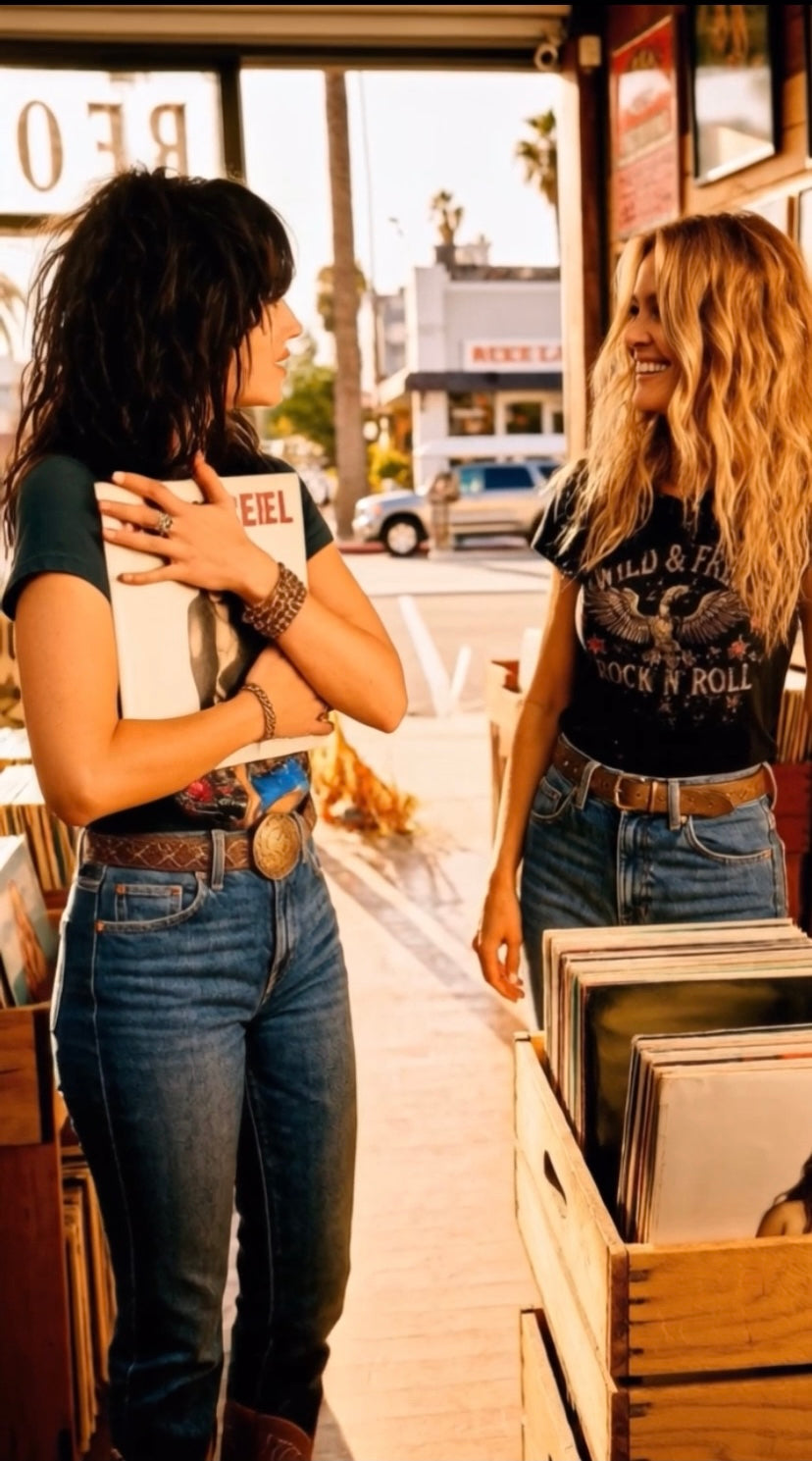 Dolly Special Edition Black Organic Tee