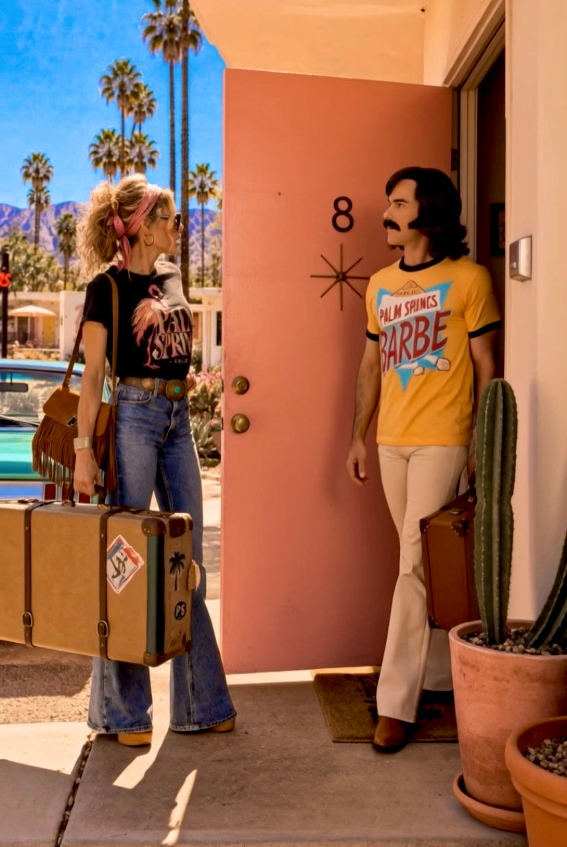 Palm Springs Special Edition Black Organic Tee