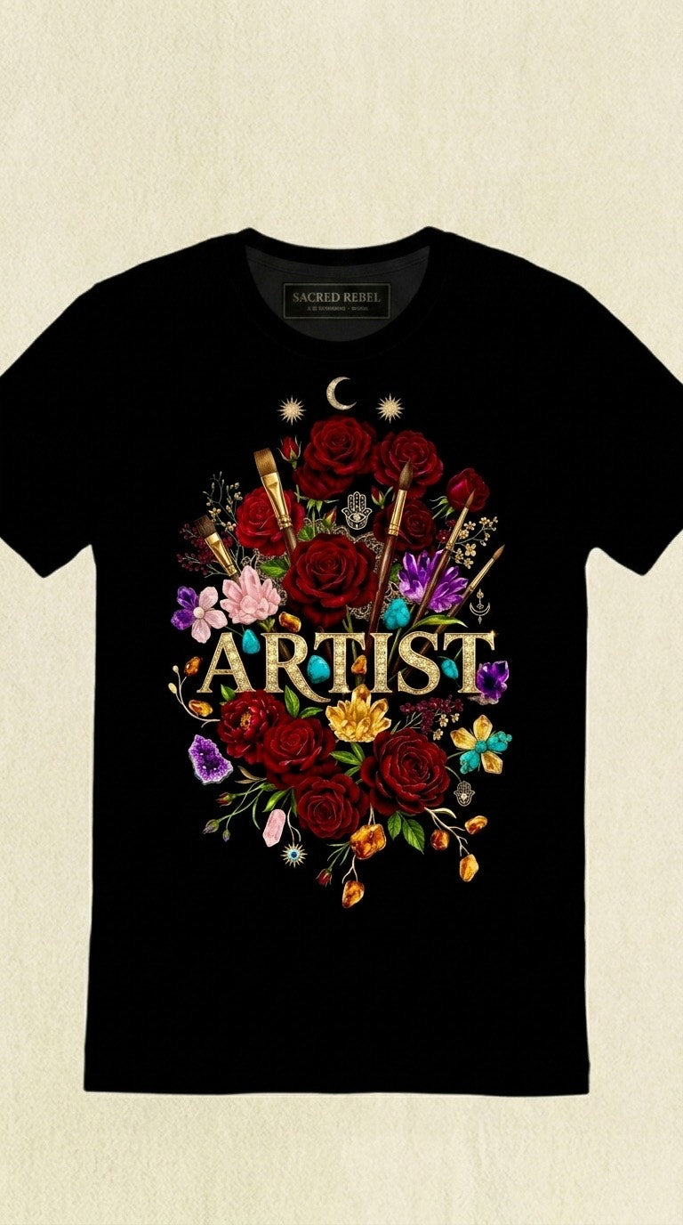 Artist Black Organic Tee