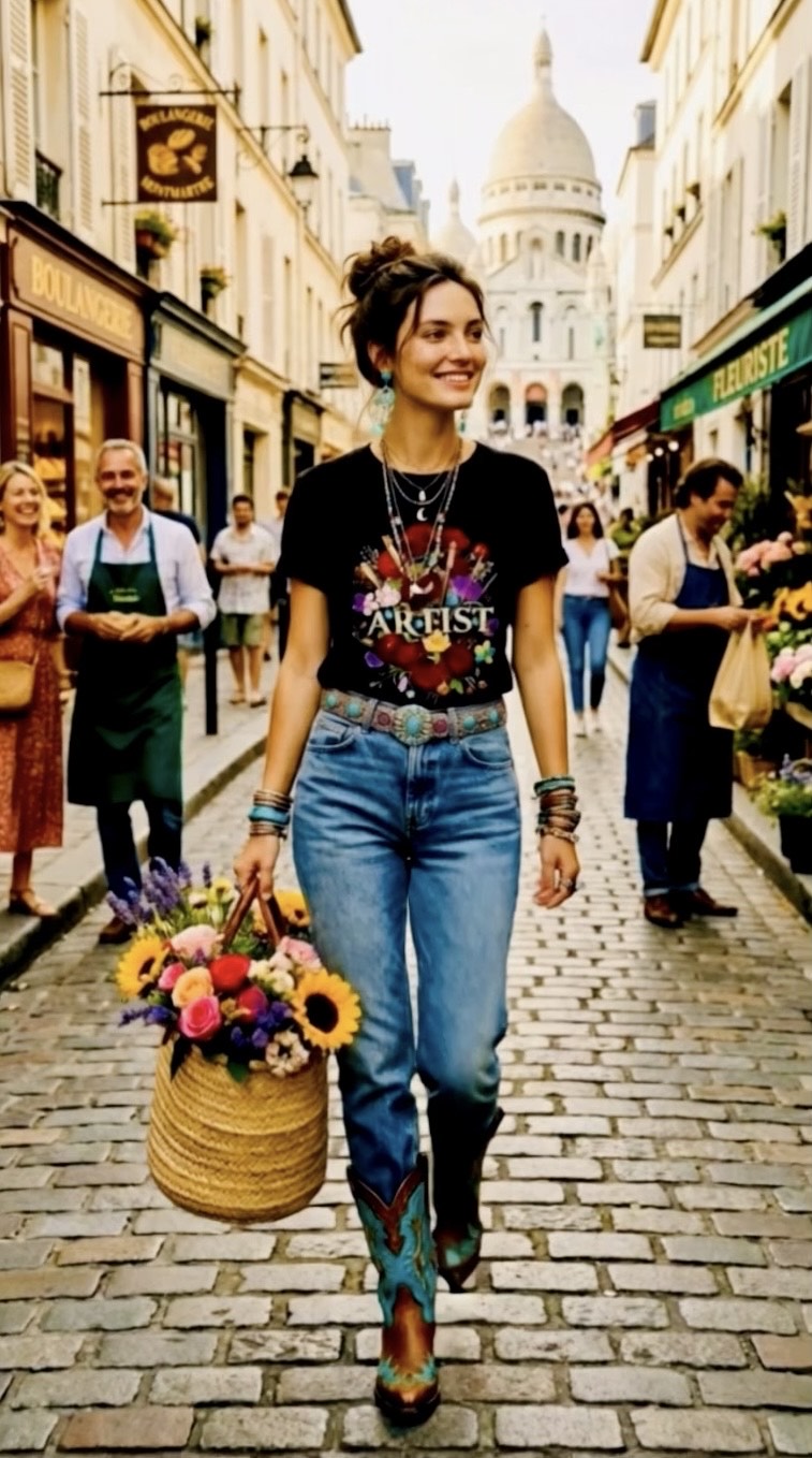 Artist Black Organic Tee
