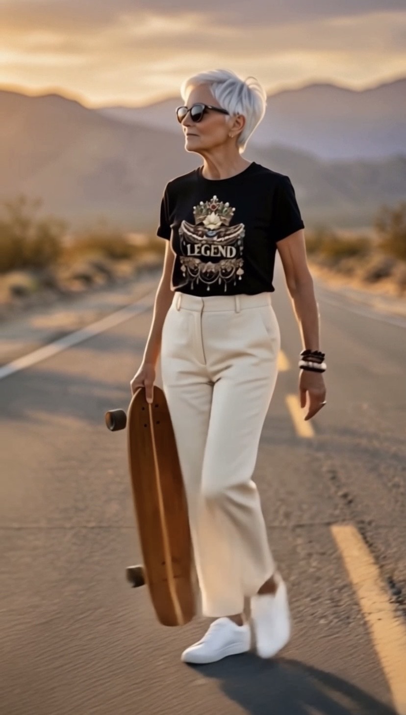 Legend Black Organic Tee