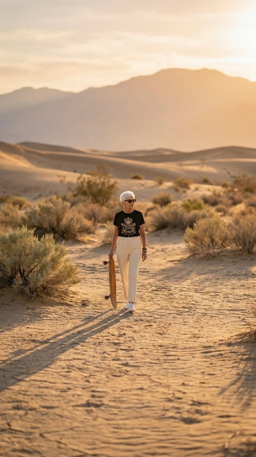 Legend Black Organic Tee