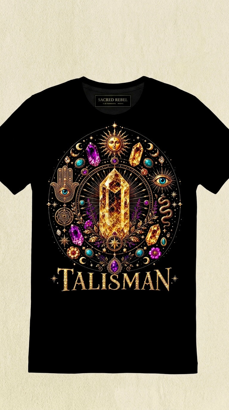 Talisman Black Organic Tee