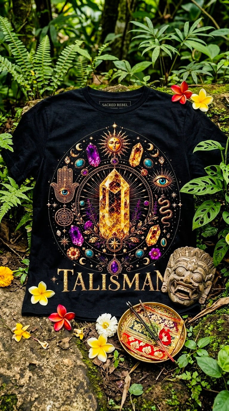 Talisman Black Organic Tee