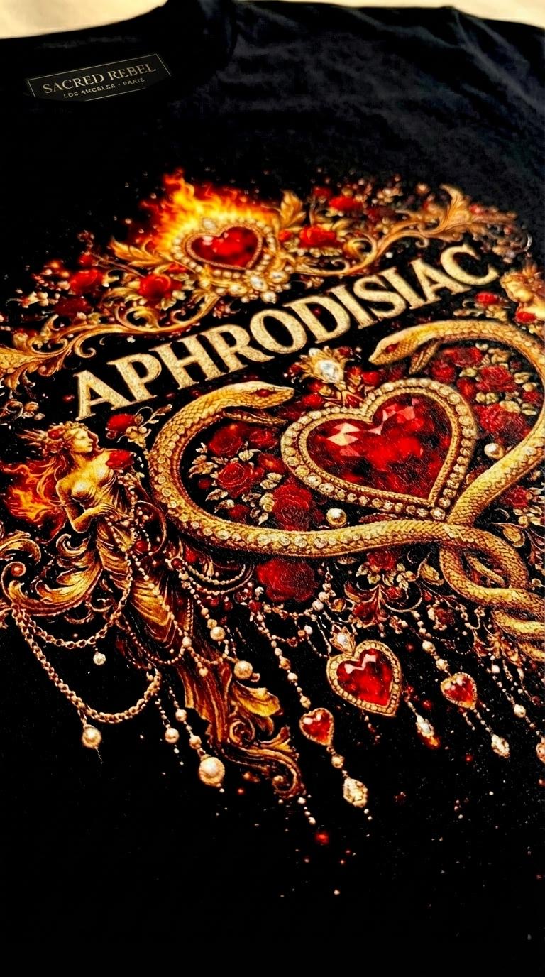 Aphrodisiac — Organic Black Tee