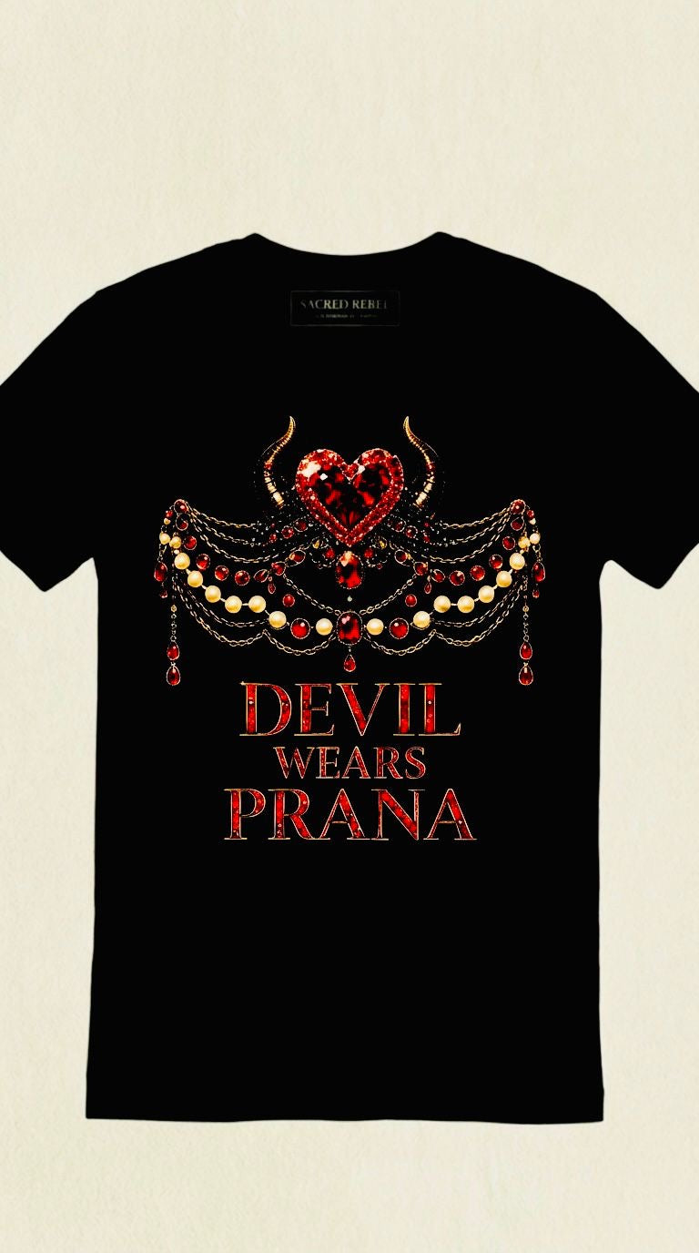 Devil Wears Prana — Organic Black Tee