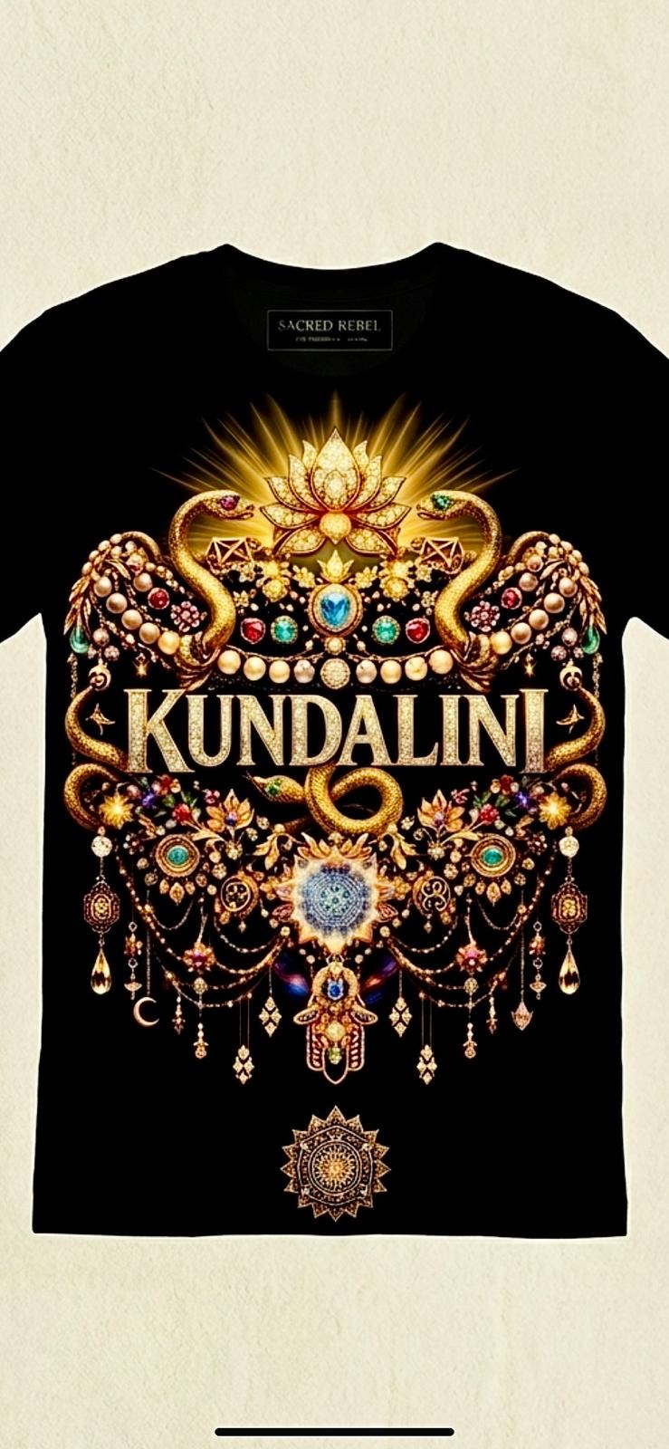 Kundalini Black Organic Tee