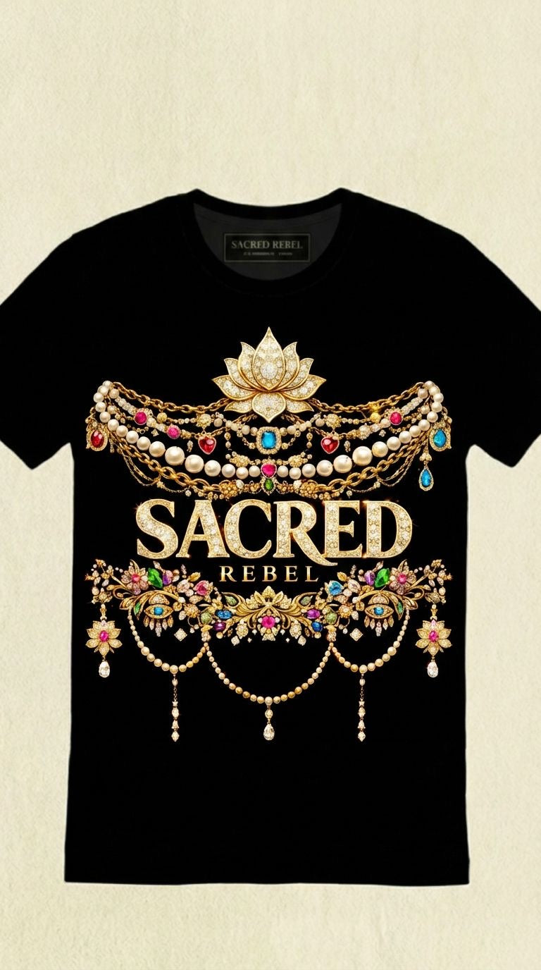 Sacred Rebel — Organic Black Tee