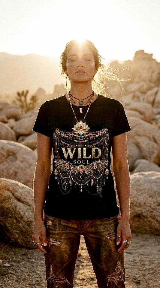Wild Soul — Organic Black Tee