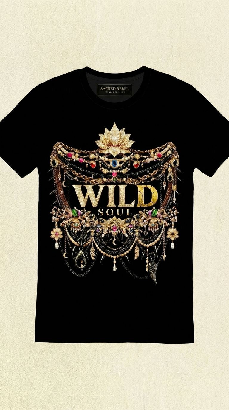 Wild Soul — Organic Black Tee