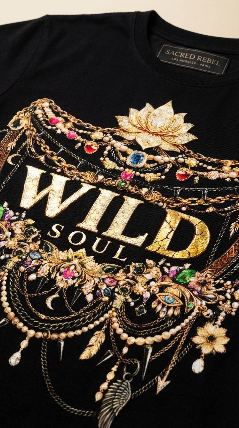 Wild Soul — Organic Black Tee