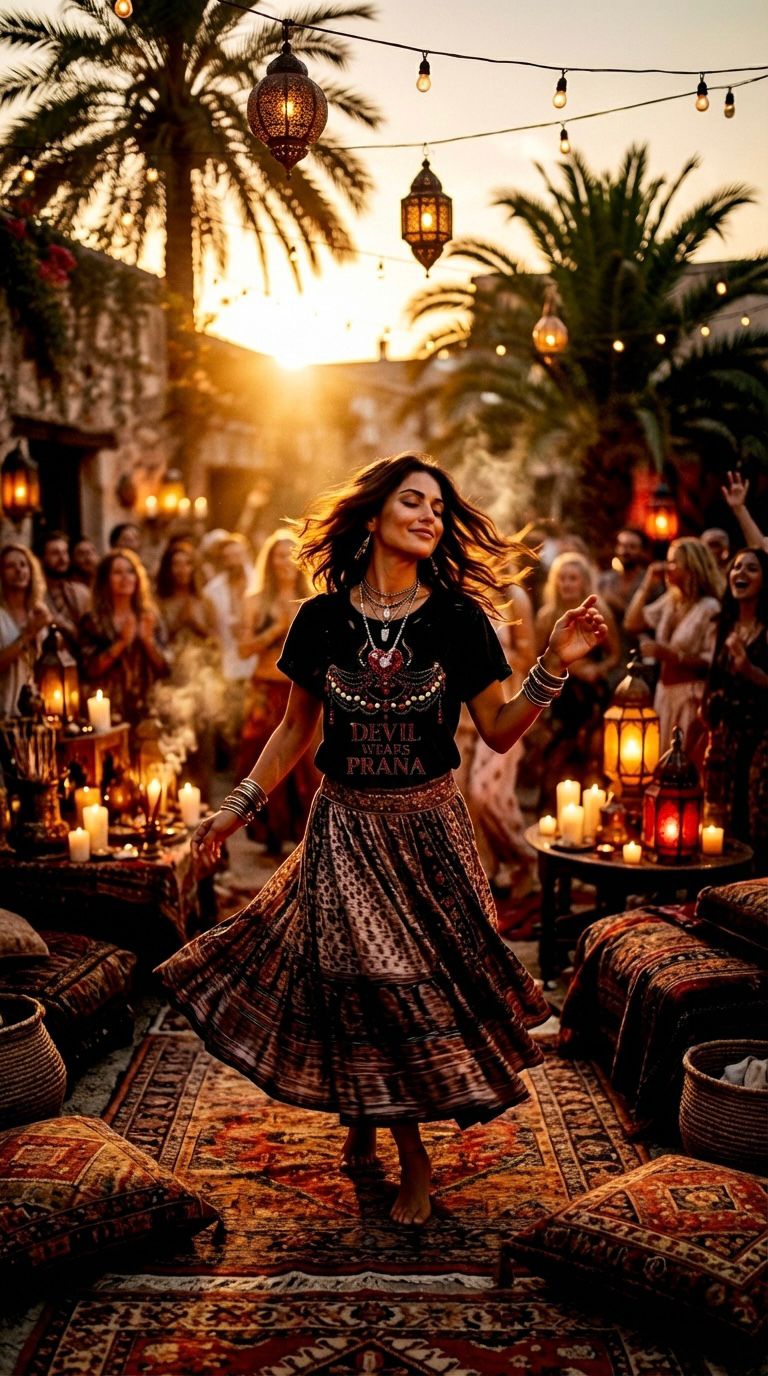 Devil Wears Prana — Organic Black Tee